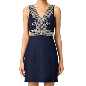 Lilly Pulitzer Aveline Shift Dress in True Navy Size 4